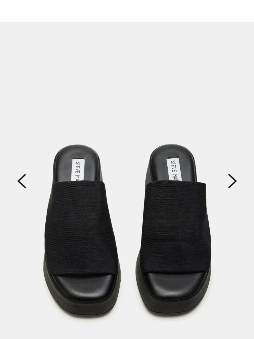 Steve Madden - Slinky30 Platform - Black - 10